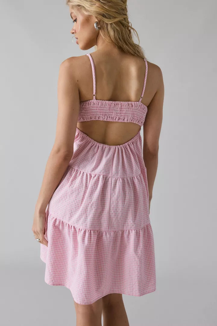Kimchi Blue Zosia Tiered Babydoll Mini Dress